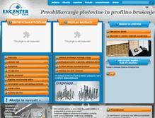 Tablet Screenshot of excenter.si